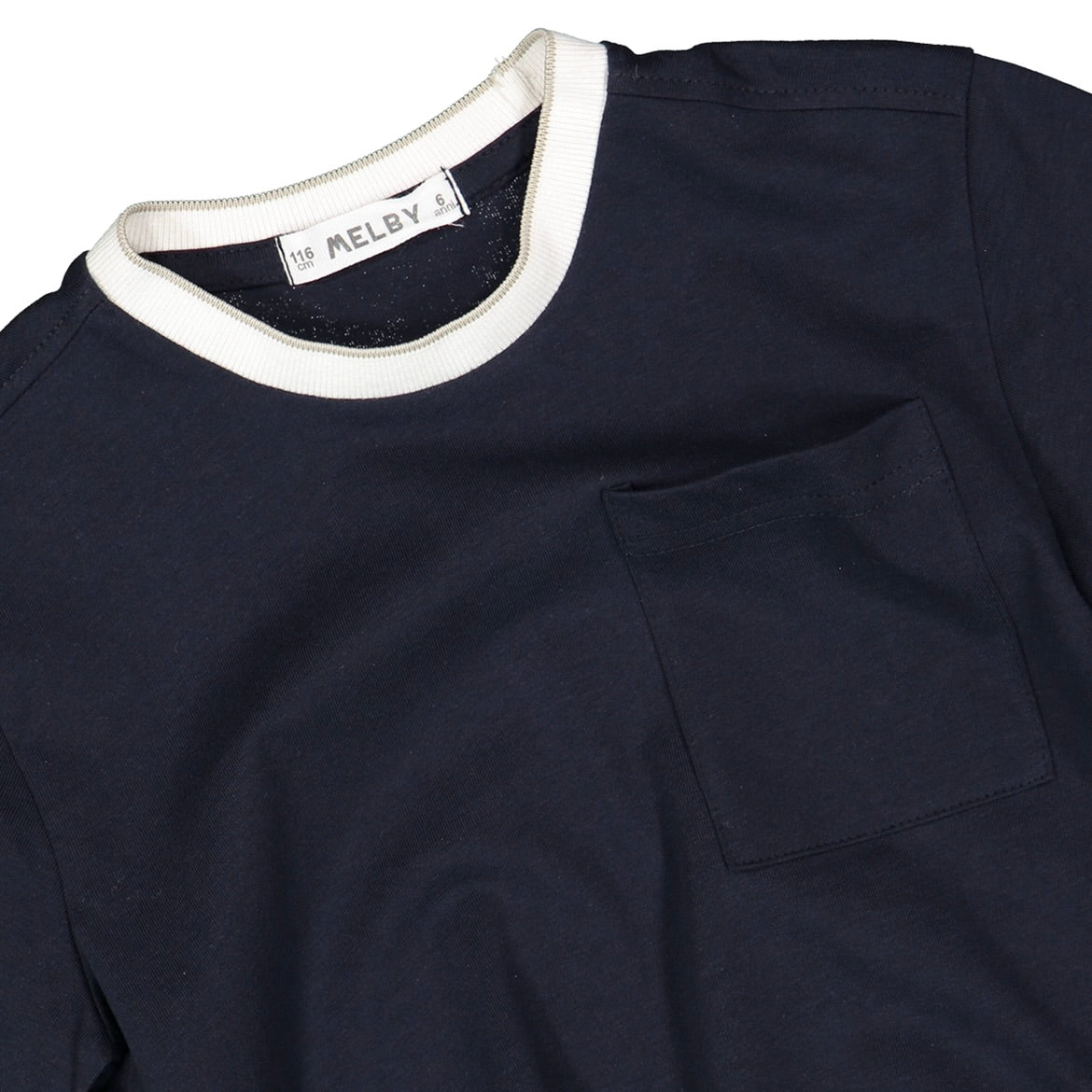 T-SHIRT BLU  IN JERSEY PER RAGAZZO