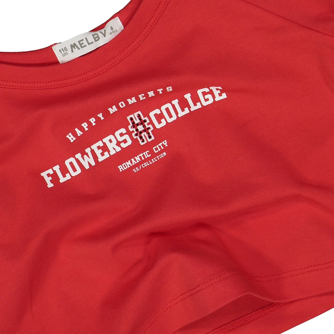 T-SHIRT JERSEY STRETCH RAGAZZA