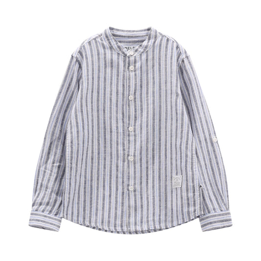 CAMICIA MISTO LINO RAGAZZO