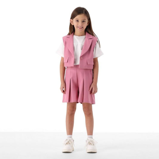 GILET IN CREPE RAGAZZA
