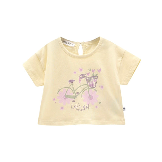 T-SHIRT GIALLA STRETCH