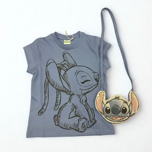 T-SHIRT STITCH CON BORSETTA
