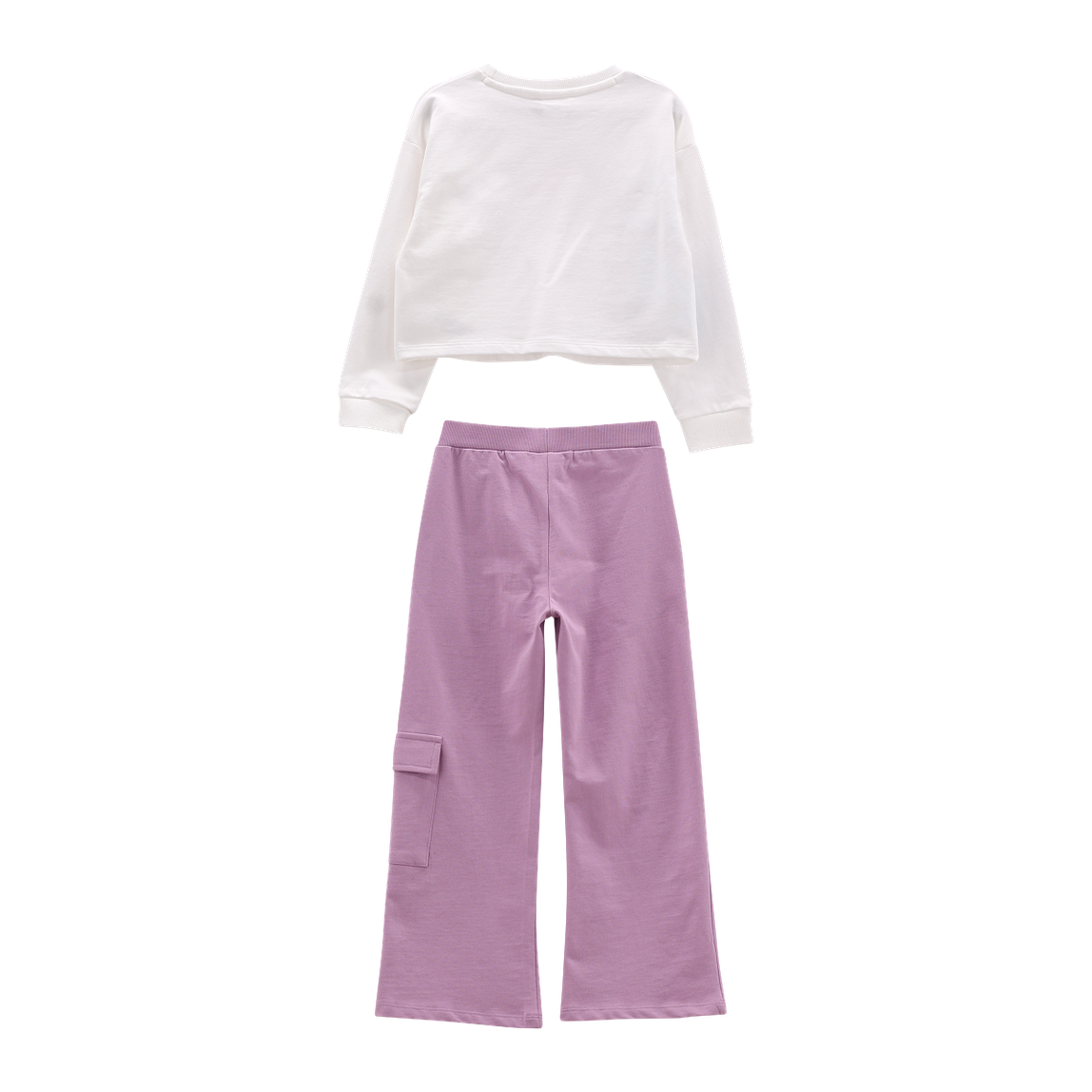 COMPLETO TUTA CROPPED STITCH
