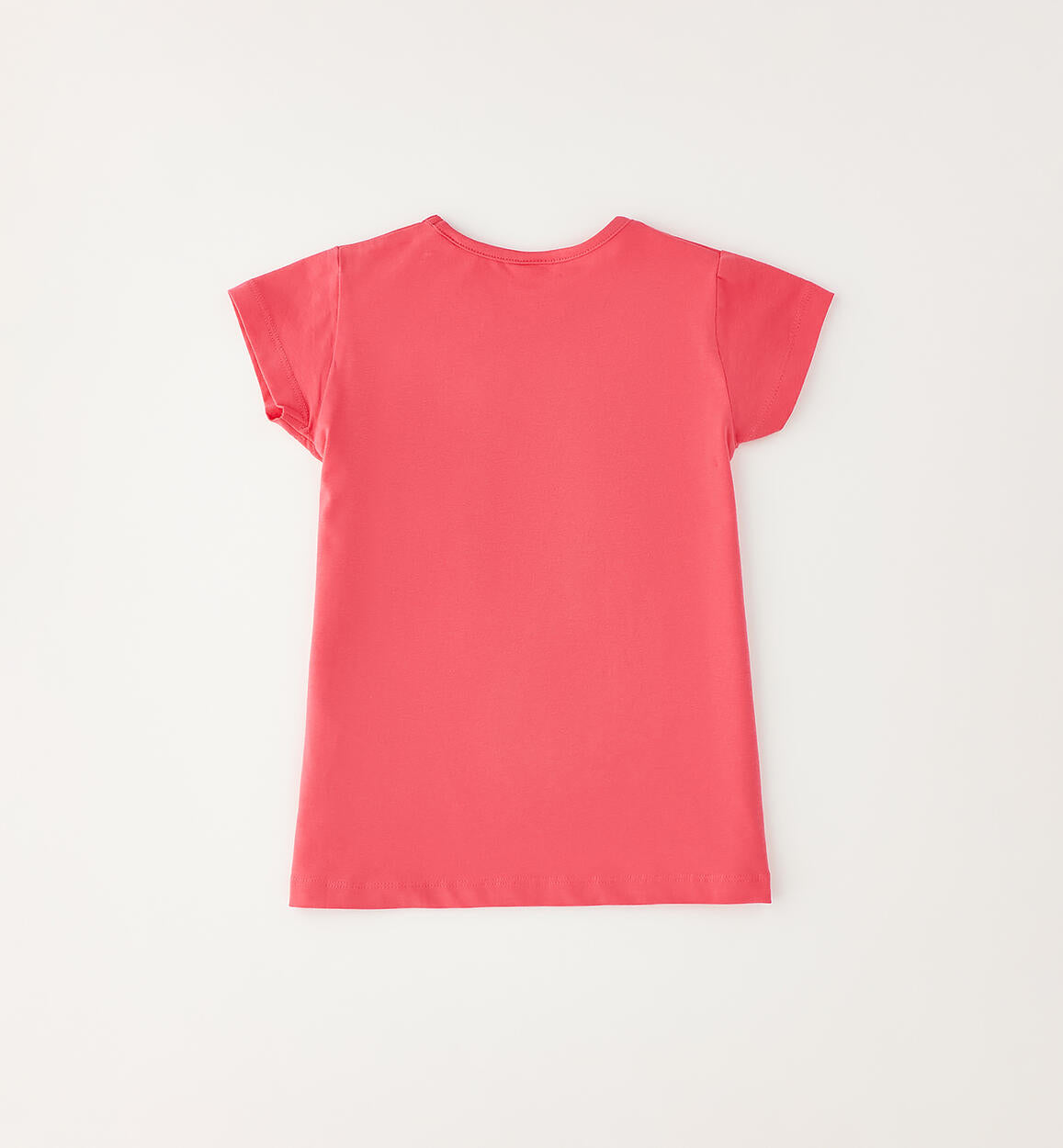 T-SHIRT CUORE CORALLO