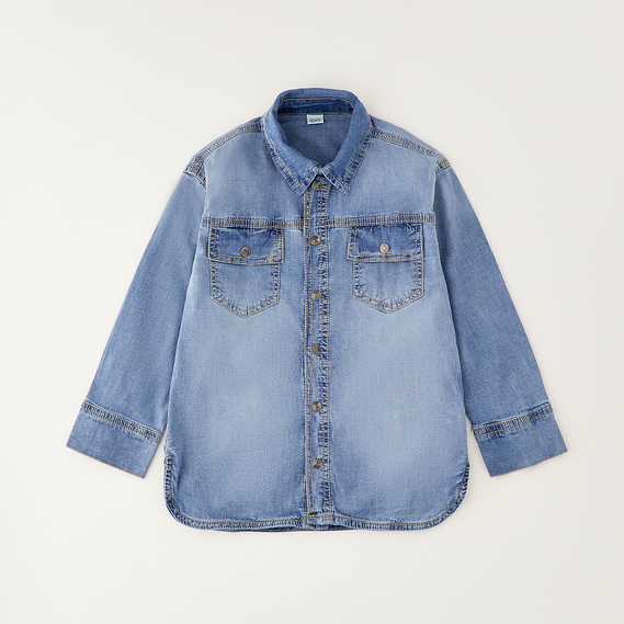 CAMICIA JEANS BIMBO