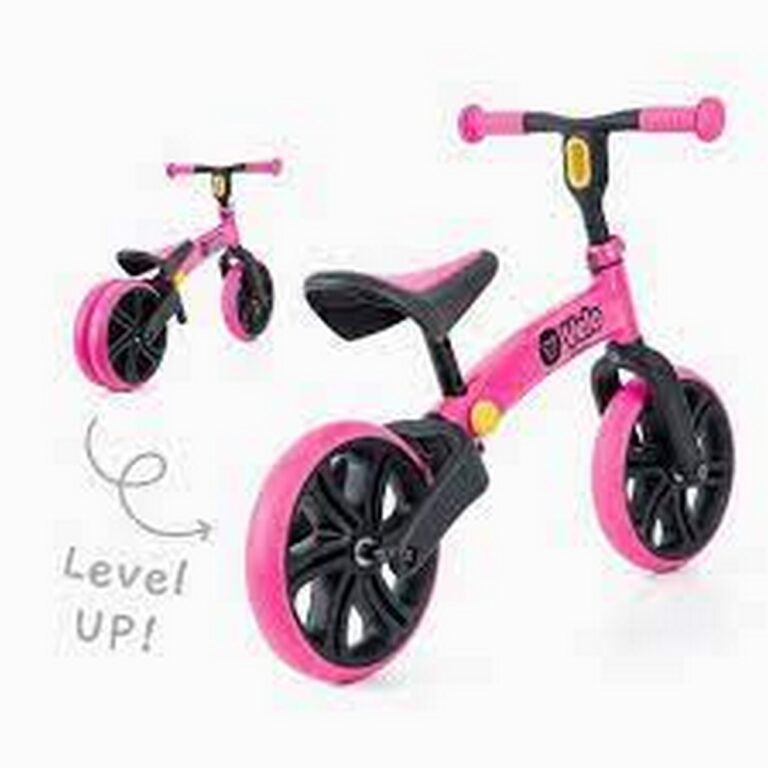 YVelo Junior Balnce Bike Rosa