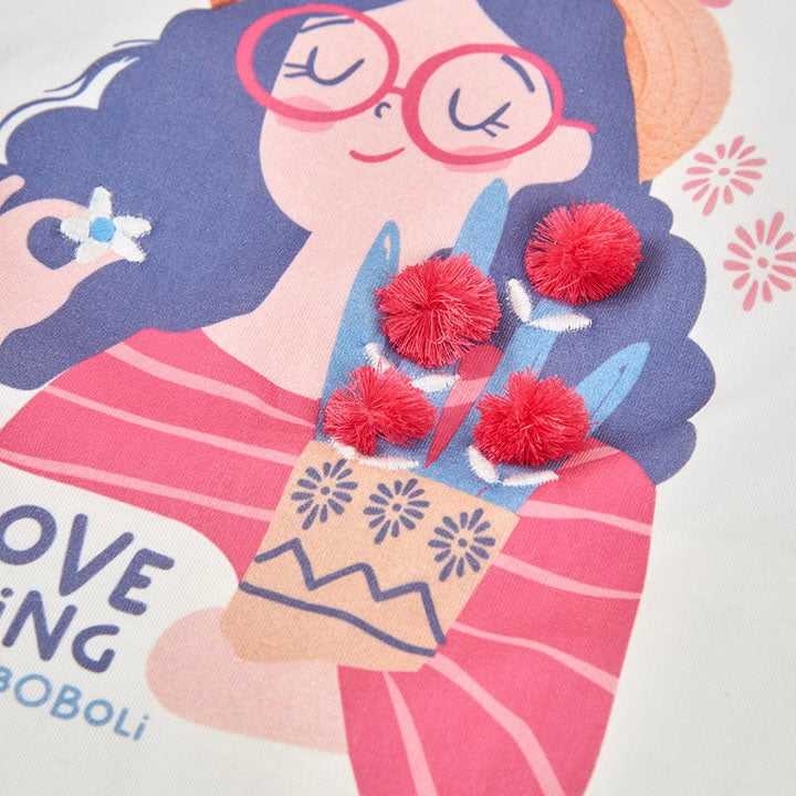 MAGLIETTA CON STAMPA BIMBA
