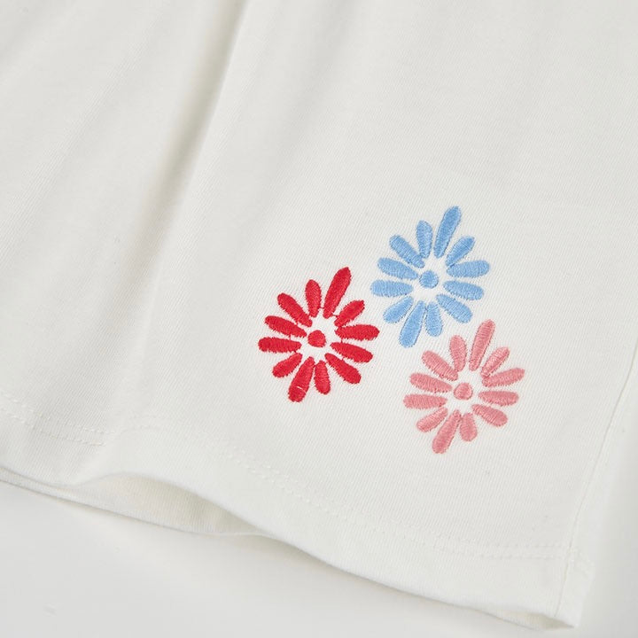 Maglietta bimba con merletto