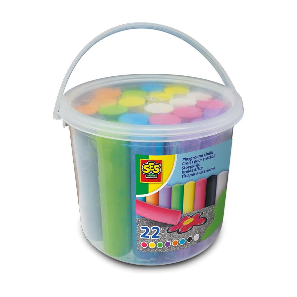 Secchiello Gessi colorati 22pz