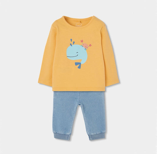 Completo Neonato con Jeans