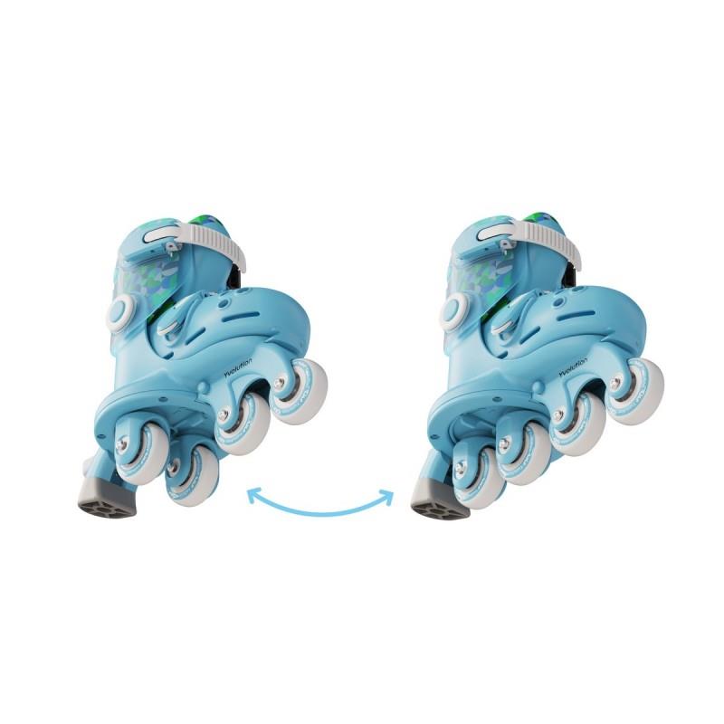 Twista Roller Regolabili mis. 23-28 Azzurro