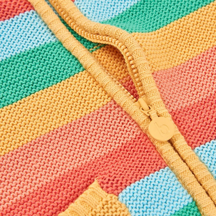 Giacchino in tricot con zip