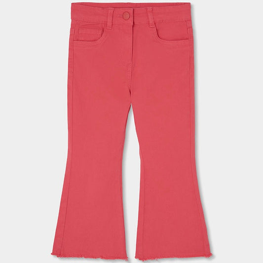 JEANS DENIM ELASTICIZZATO ROSSO