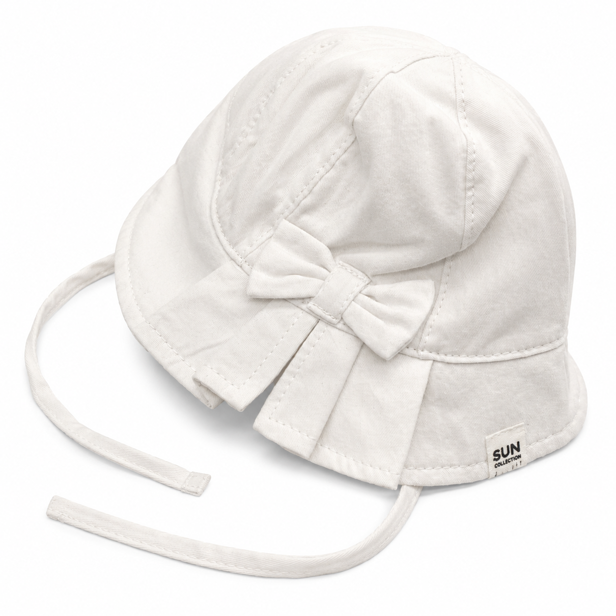 Cappellino con fiocco