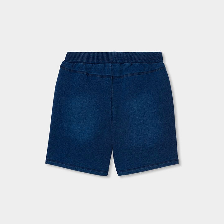 SHORTS IN TUTA DENIM BLU