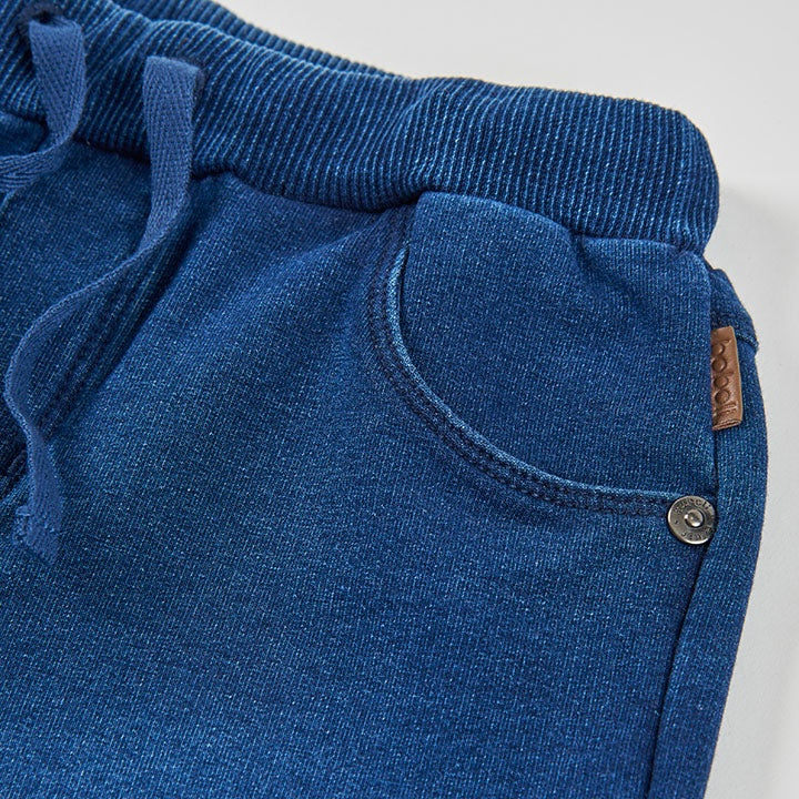 SHORTS IN TUTA DENIM BLU