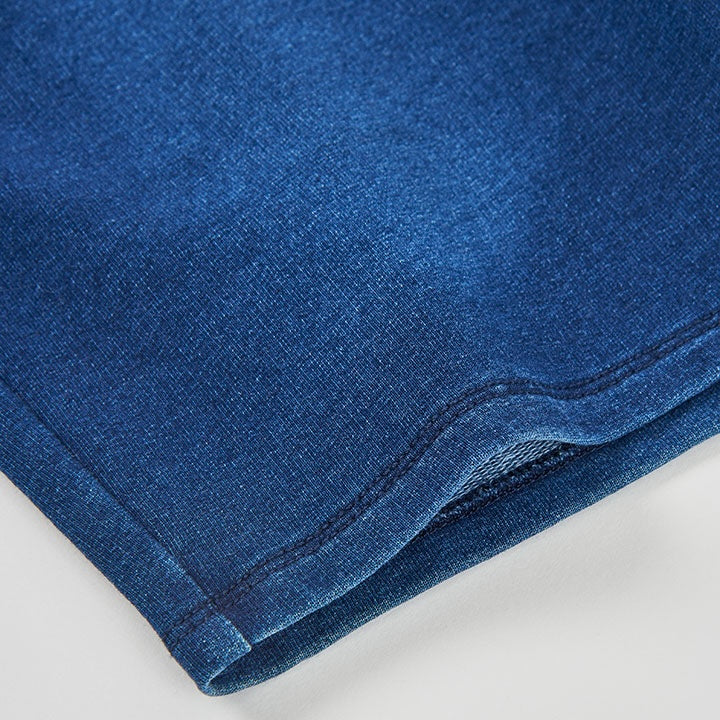 SHORTS IN TUTA DENIM BLU