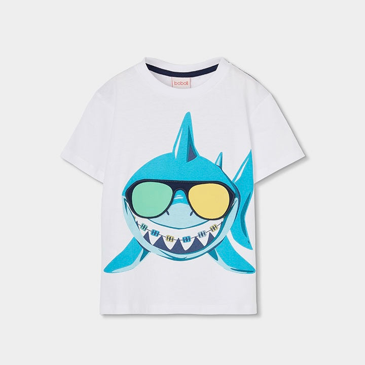 T-SHIRT BIANCA SQUALO