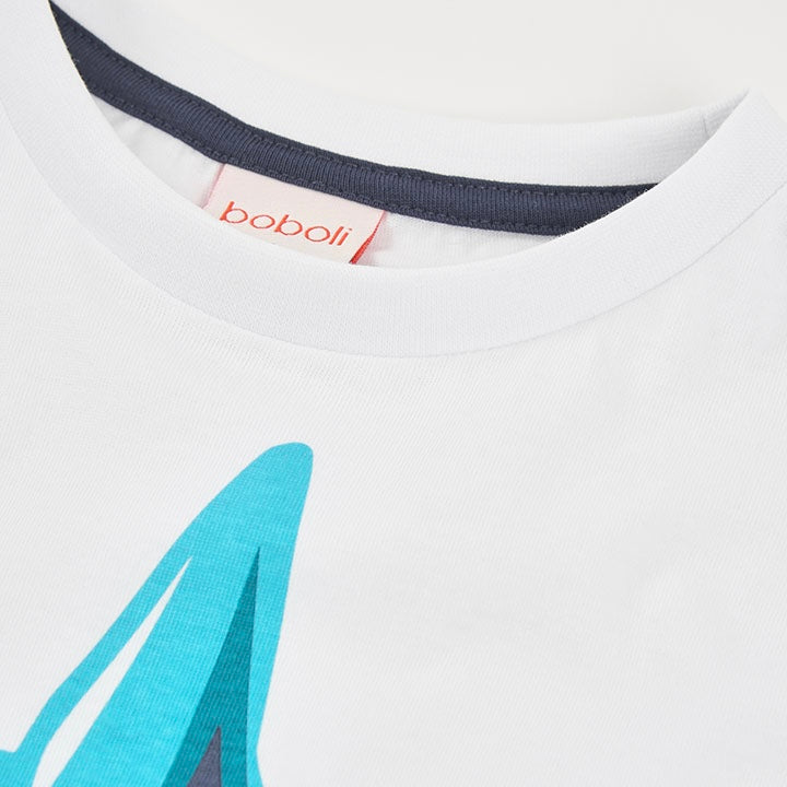 T-SHIRT BIANCA SQUALO