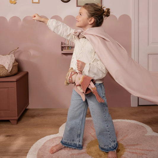 Bambola Supereroina Rosa