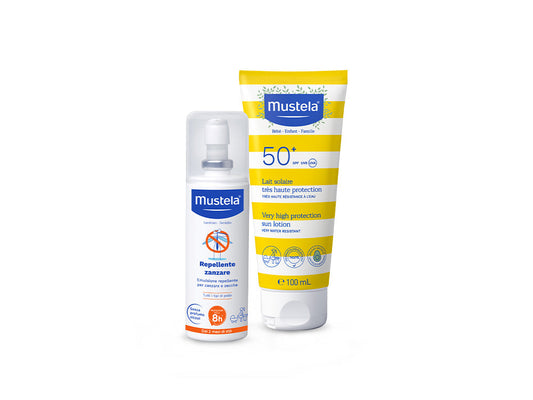 BIPACK REPELLENTE ZANZARE E SOLARE