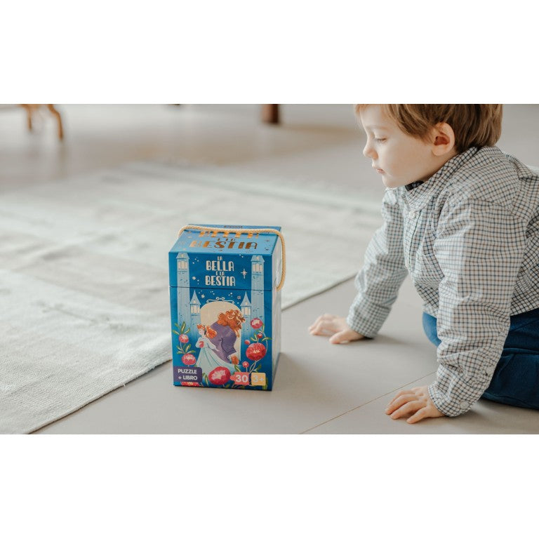 PUZZLE DA FAVOLA - LA BELLA E LA BESTIA