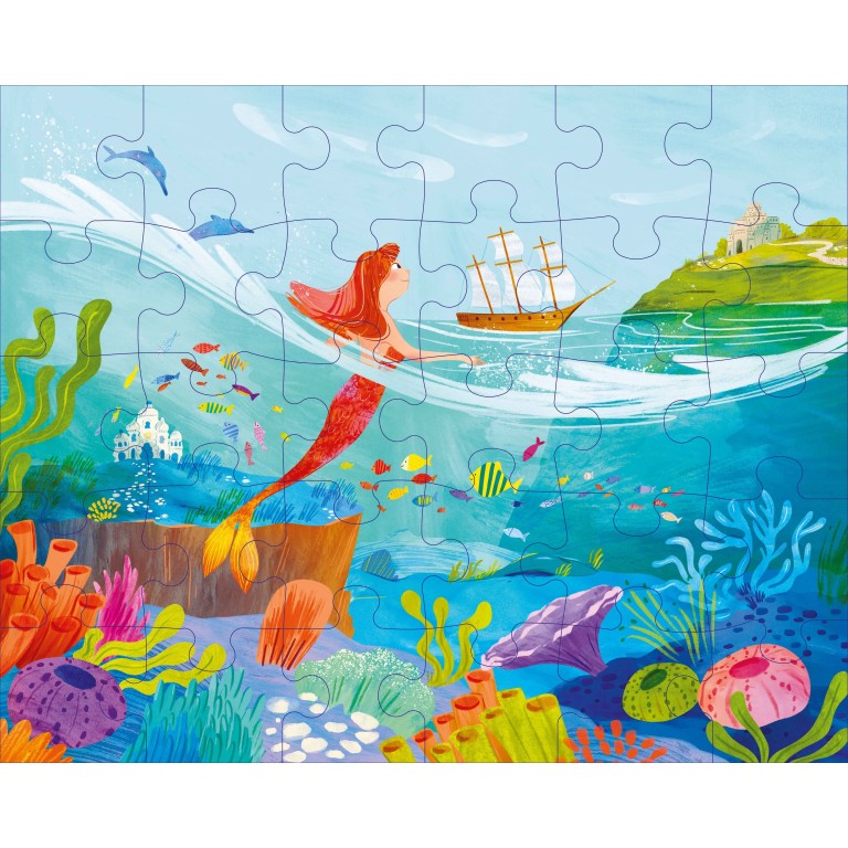 PUZZLE DA FAVOLA - LA SIRENETTA