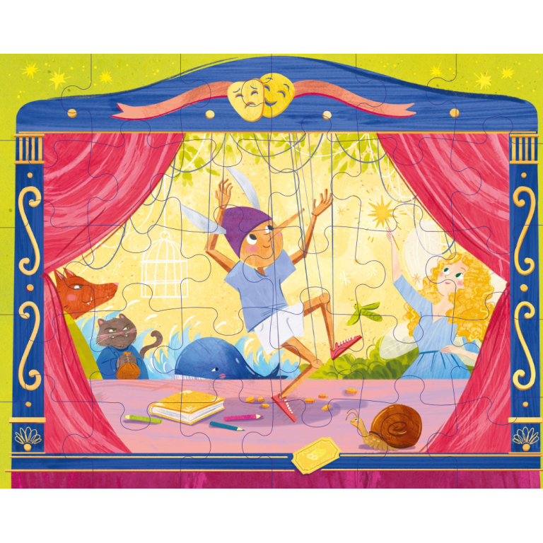 PUZZLE DA FAVOLA - PINOCCHIO