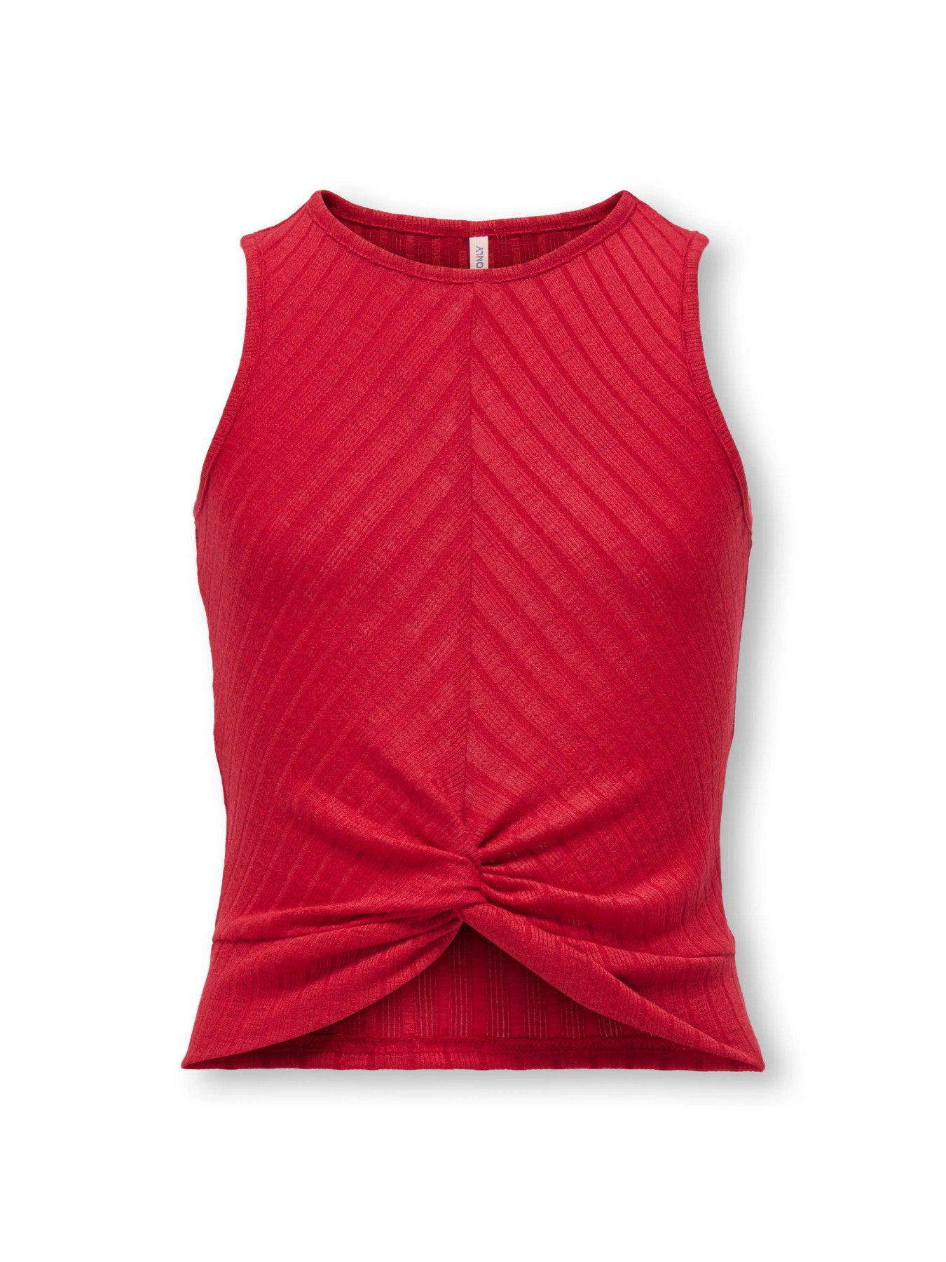 TOP A COSTINE CON NODO - ROSSO