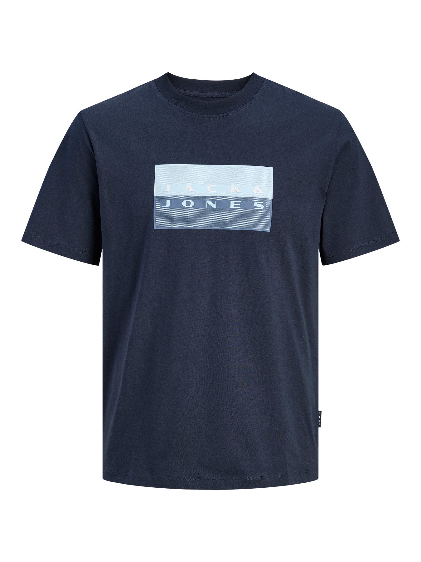 T-SHIRT CON LOGO BLU