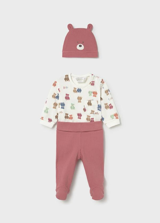 Completo 3 pezzi ghettina neonato