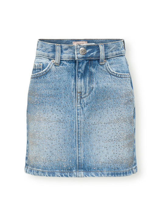 Gonna a Jeans con strass
