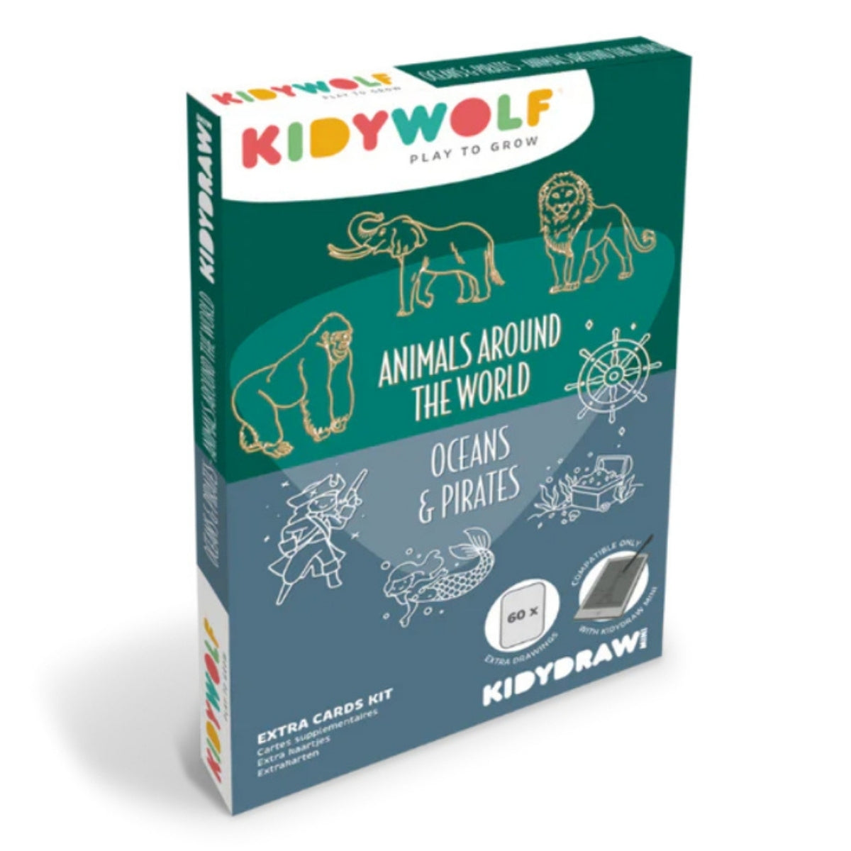 Ricarica Kidiwolf - ANIMALI e OCEANO