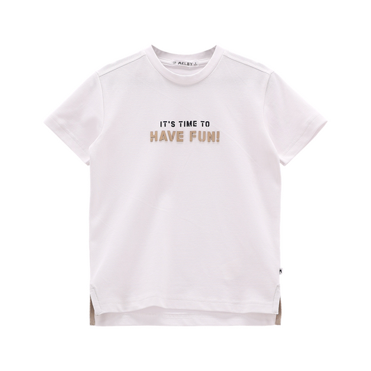 T-SHIRT PIQUET BIANCA