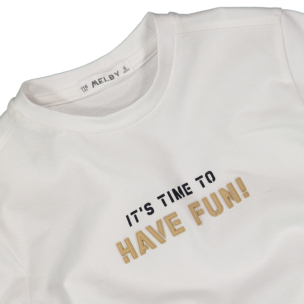 T-SHIRT PIQUET BIANCA