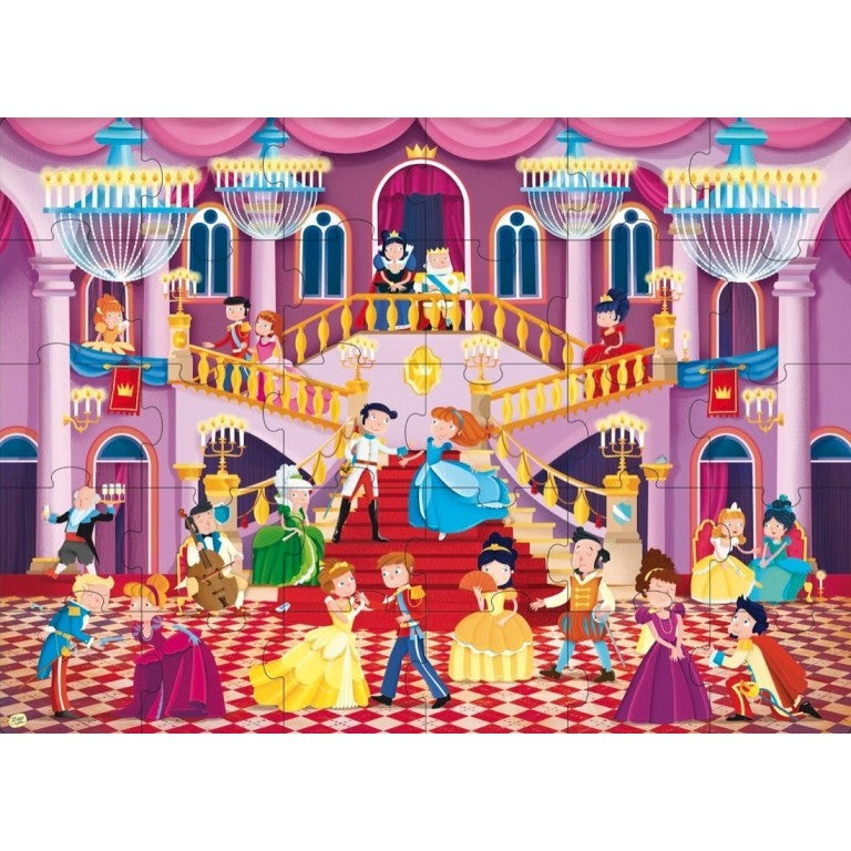 Il Ballo delle Principesse (Puzzle Scatola Tonda e Libro)