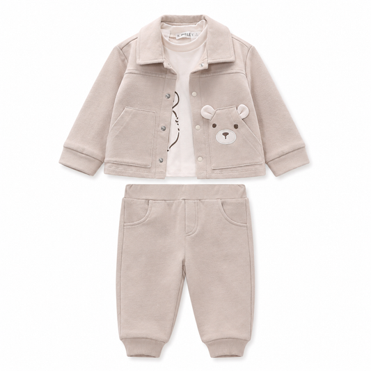 COMPLETO 3PZ FELPA MAGLIETTA E PANTALONE