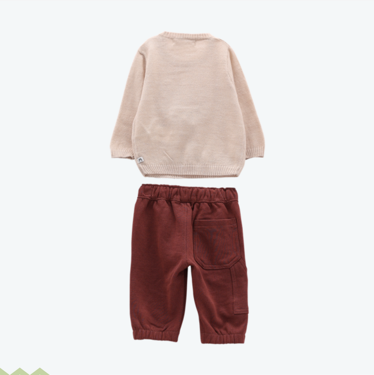 COMPLETO 3PZ CINIGLIA E INTERLOCK NEONATO