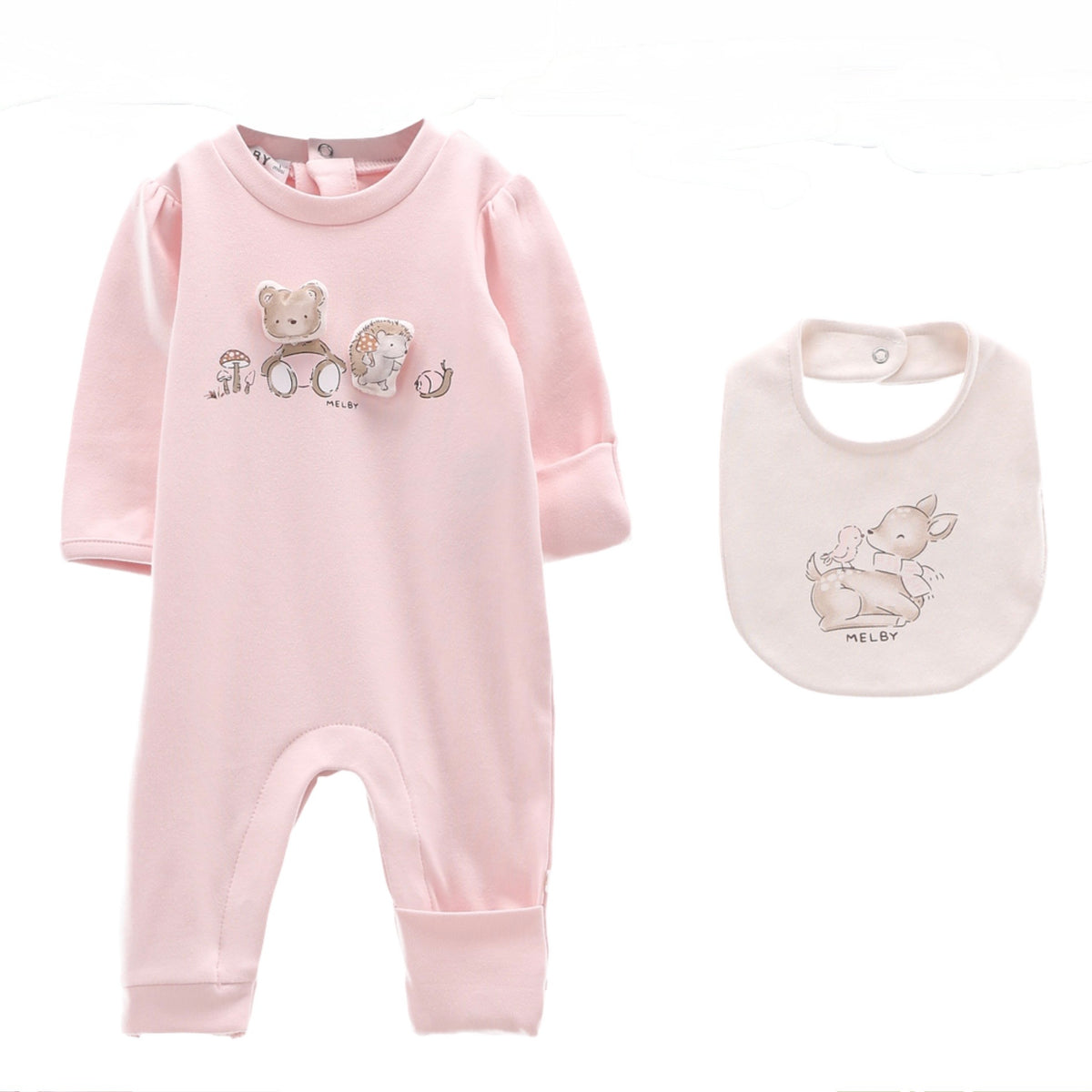 TUTINA E BAVAGLIA INTERLOK STRETCH NEONATA