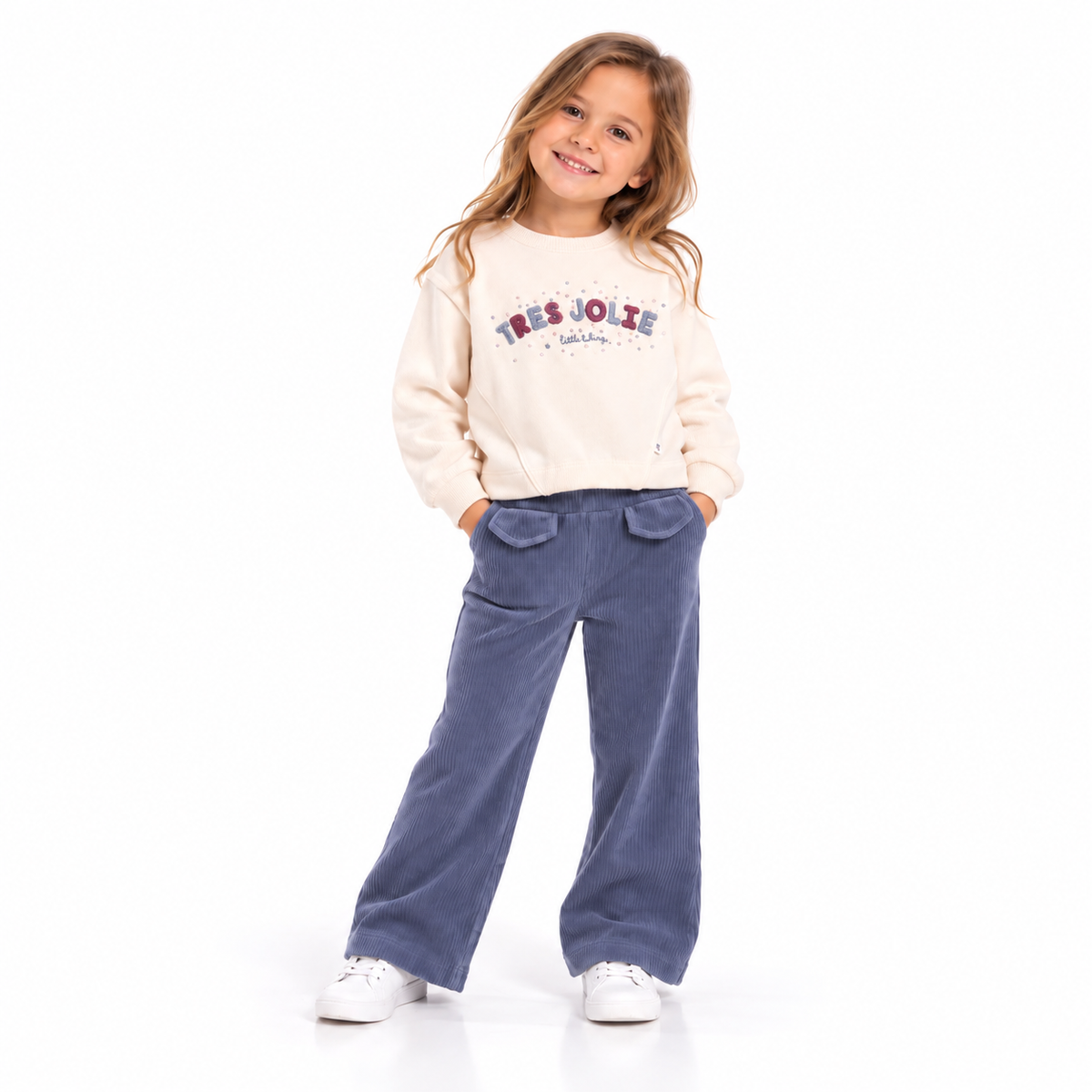 COMPLETO FELPA STRETCH INVERNALE+CINIGLIA BAMBINA