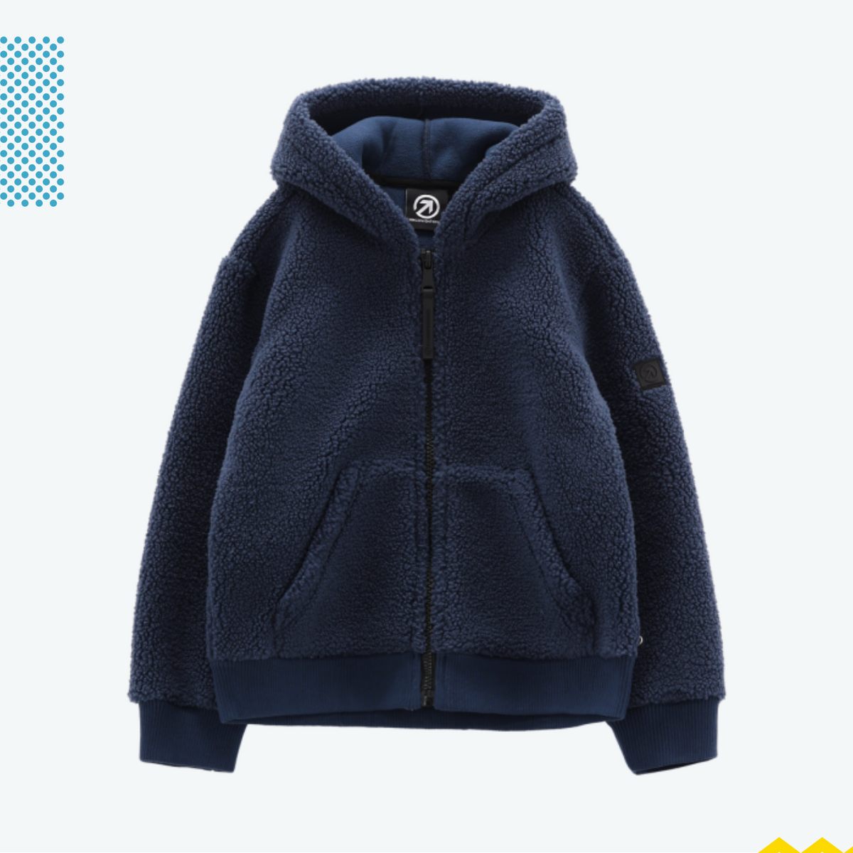 MAGLIA C/CAPP. Z/LUNGA PELLICCETTA RAGAZZO