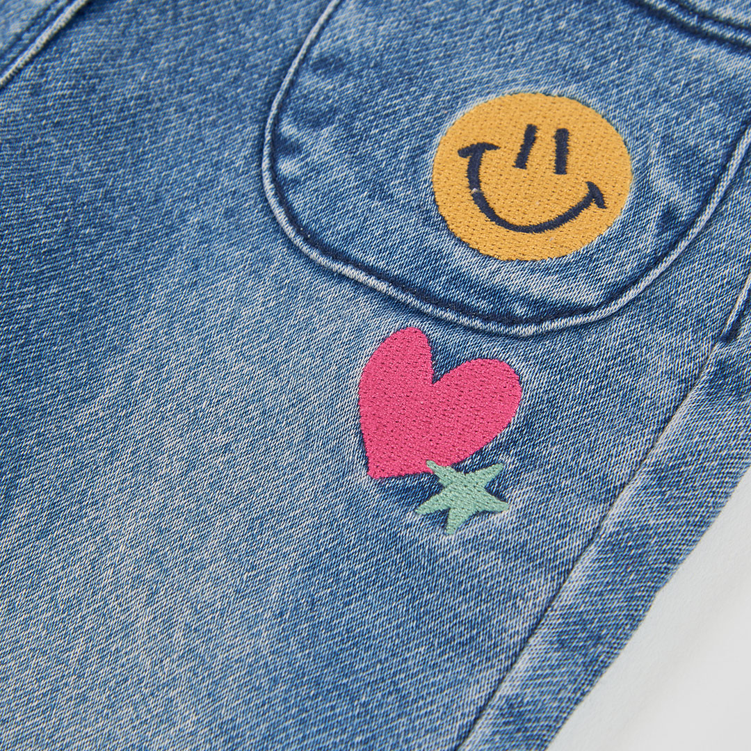 Jeans denim per bimba -BCI
