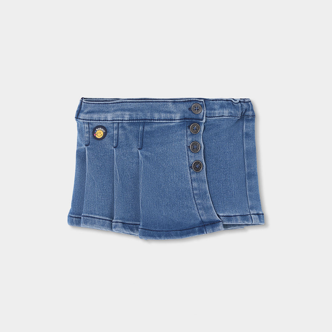 Gonna pantalone denim per bimba  -BCI