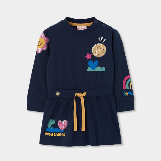 Vestito jersey per bimba -BCI