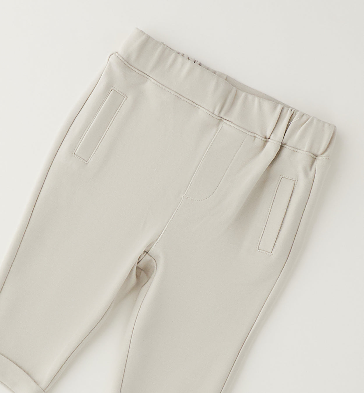 PANTALONE IN MAGLIA TAGLIATA LUNGO