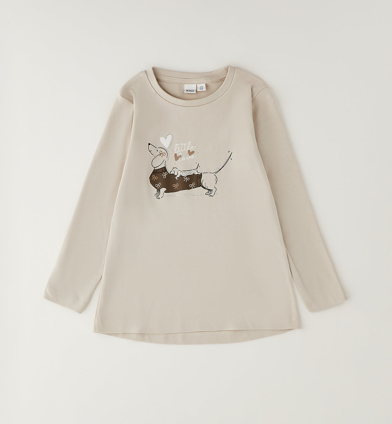 MAGLIETTA GIROCOLLO CON CAGNOLINO