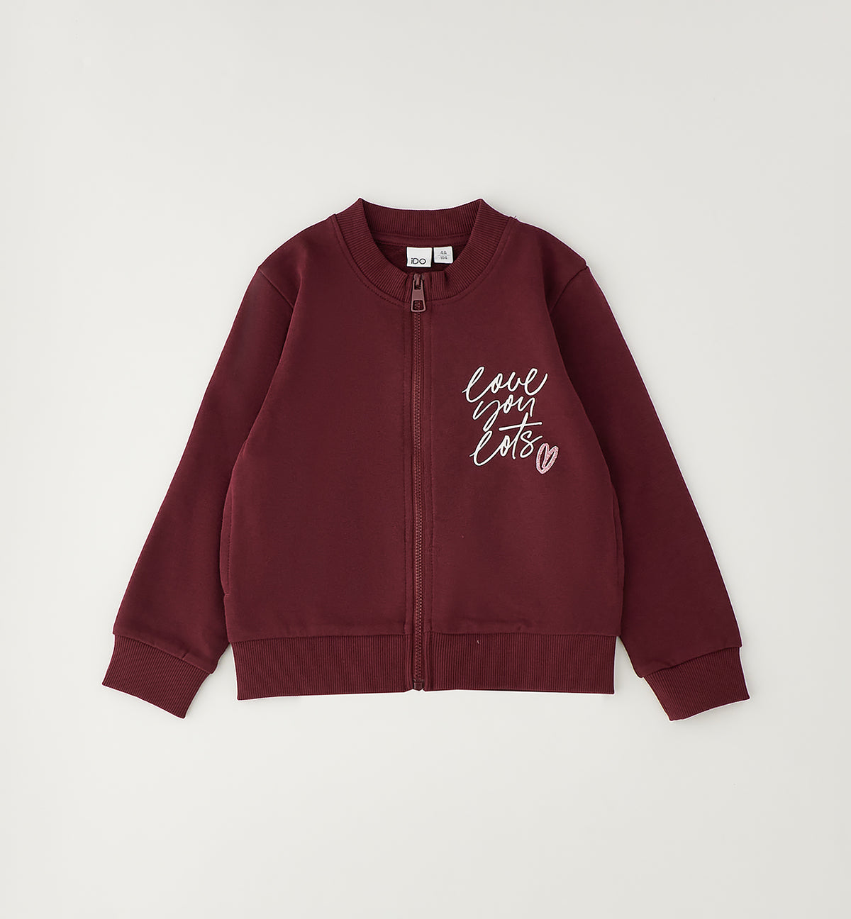 FELPA APERTA ML CON ZIP O CON BOTTONI