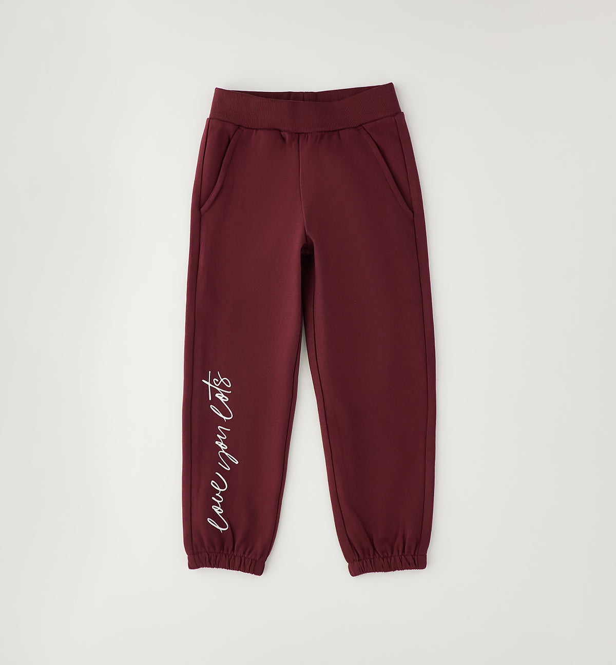 PANTALONE TUTA BORDEAUX