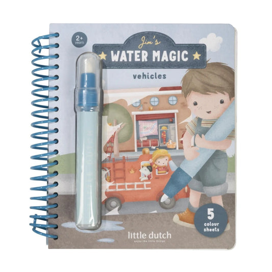 Libro magico ad acqua Veicoli Jim