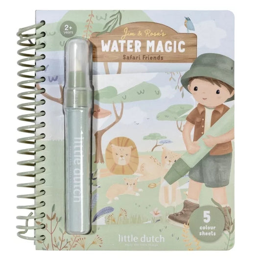 Libro magico ad acqua Safari Jim